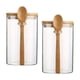 thumbnail image 2 of Organizador de tarros de especias de vidrio, cajón para granos de café, utensilios de cocina, tapa hermética, recipiente para condimentos 2 piezas, 2 of 8