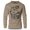 Khaki, variant on GYMISH I Would FLEX Lightweight Long Sleeve Hooded T-Shirt for Men – Funny Workout Hoodie, Gym Apparel, Fitness Training Shirt