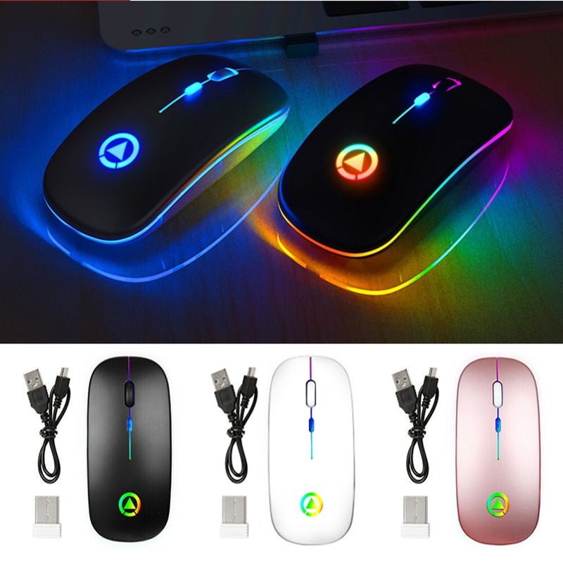 Wireless Mouse for Laptop, Ergonomic Computer Mouse with USB Receiver