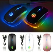 Wireless Mouse for Laptop, Ergonomic Computer Mouse with USB Receiver, Cordless Mouse Wireless Mice for Windows Mac PC Notebook