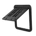thumbnail image 4 of Puerta con mosquitera para mascotas, puerta para gatos, ventana, perrito con tornillos, cerradura de 2 vías, fácil instalación, puerta con solapa Negro, 4 of 8