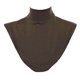 thumbnail image 1 of Mujeres Hijab Colr Mock Blusa Colr Versátil Camisa De Vestir Suéter Colr Decorativo - café, Única Sunnimix cuello de dickey cuello alto, 1 of 8