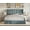 Blue, variant on HMD Wilie King Tufted Upholstered Platform Bed, Beige
