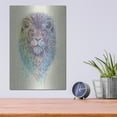 thumbnail image 4 of Luxe Metal Art 'Lion King' by Luxe Portfolio, Metal Wall Art, 12"x16", 4 of 9