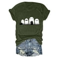 thumbnail image 5 of enyan Fall T-Shirts Cute Ghost Pumpkin Graphic Autumn Graphic Tees Thanksgiving Tops Ladies T Shirts AG,XXXL, 5 of 5