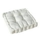 thumbnail image 2 of Cojín de piso de pana de grano de maíz | Almohada de asiento de tatami hecha a mano engrosada | Alfombra de silla multiusos | Forma de Tetragon | Acolchado de perlas | Soporte suave y duradero | 1, 2 of 6