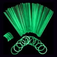 thumbnail image 1 of 100-Pack - Glow Bracelets - Glowsticks - Green—pa, 1 of 1