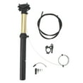 thumbnail image 2 of Bicycle Lift Seatpost, Aluminum Alloy Bike  Tube Gold Coated Inner Tube  For Bicycle Upgrade, 2 of 8