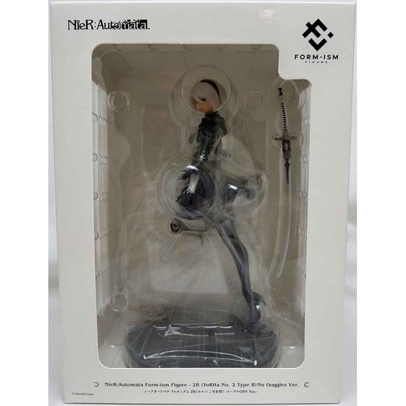 Nier Automata 10 Inch Static Figure FORM-ISM - 2B (YoRHha No. 2 Type B) No Goggles
