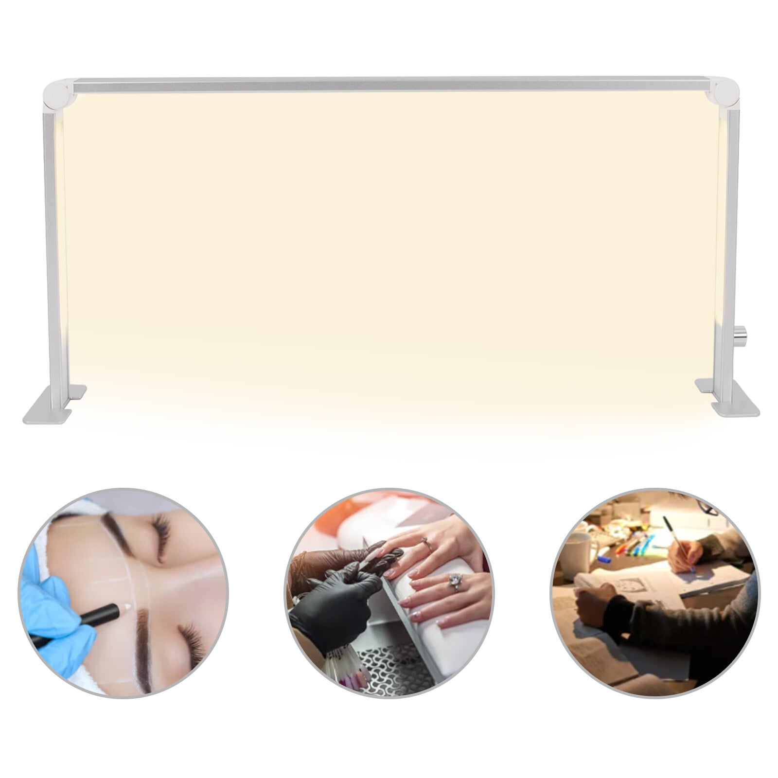 Nail Tech Lamp for Desk Dimmable Foldable 36w Manicure Lamp