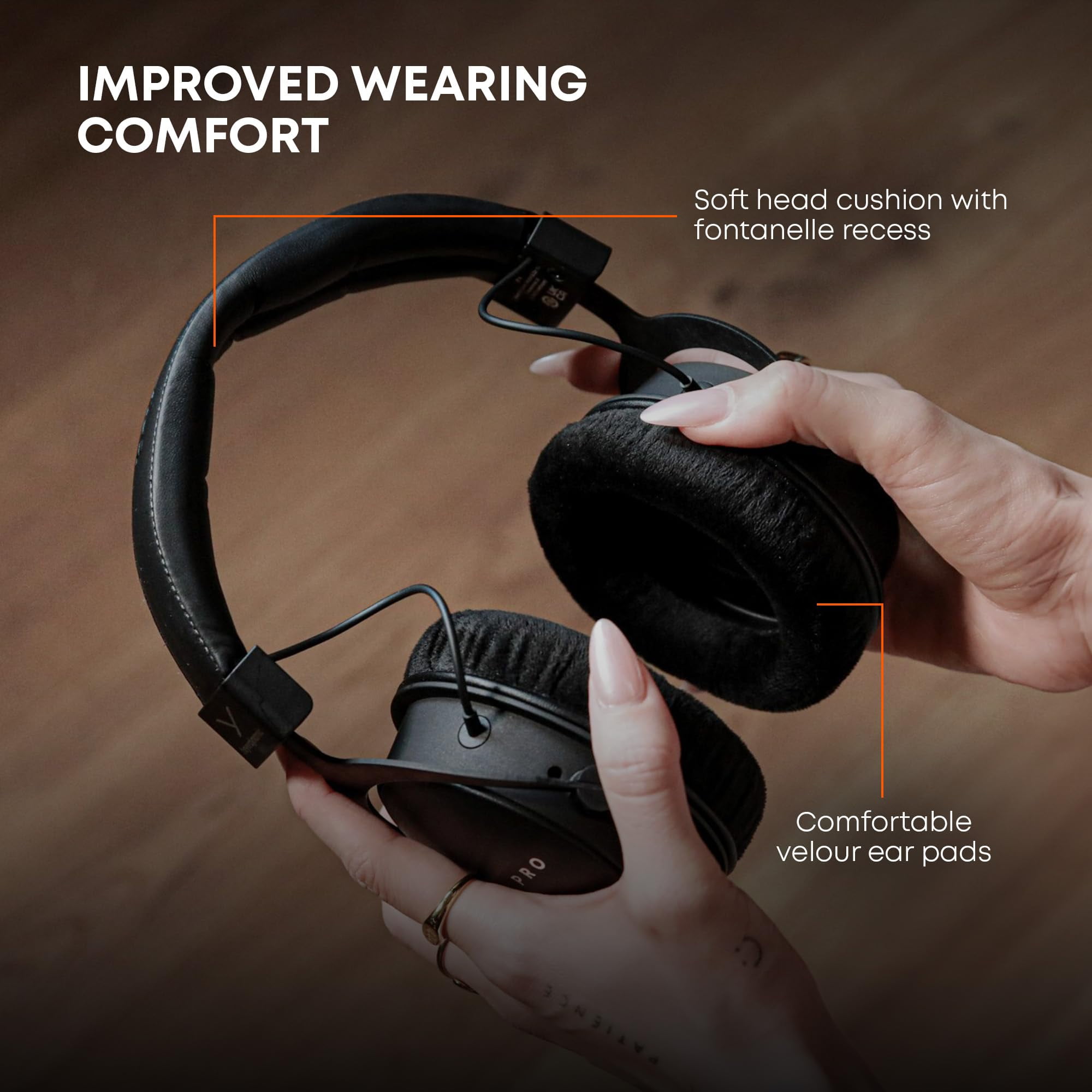 beyerdynamic DT 1770 PRO MKII over-ear studio headphones in Black, closed design, plug-in cable