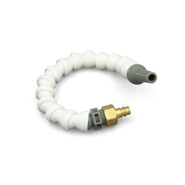 RV Camper 13.5 Inch Flex Water Hose With Quick Disconnect White PN 94193