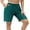Vivid Green, variant on Charmo Women Swim Shorts Boy Leg Boardshorts with Built-in Brief Solid Beach Swimsuit Bottoms