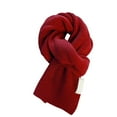 thumbnail image 2 of Bufanda cálida de otoño e invierno, bufanda cálida de cuello de invierno de color puro, 2 of 5