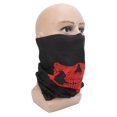 thumbnail image 4 of mascarilla cálida facial 2PCS Skull Face Mask Multifunción Rojo Negro Cálido Ciclismo Headwear Equipo de deportes al aire libre,Mascarilla de calavera Pauelo para correr Bufanda para la cabeza Bufanda, 4 of 8
