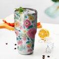 thumbnail image 3 of 30oz Pioneer Flower Tumblers Stainless Steel Tumbler with Lid and Straw,Vacuum Insulated Double Wall Travel Tumbler Cups Mug with Cleaning Brush for Coffee,Tea, 3 of 7