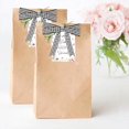 thumbnail image 4 of Wrapping Checker Ribbon,1Pack Portable Gift Wrapping Accessories for Birthday,147.6Ft Black and White Gingham Ribbon for Wreath,Bow,Craft, 4 of 6