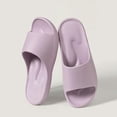 thumbnail image 2 of Dakaela Shower Shoes for Men Women with Arch Support Non Slip Quick Drying Slides Lightweight College Dorm Bathroom Sandals Purple Size 5.5, 2 of 8