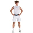 thumbnail image 5 of Champro Formation 5-Pad Adult Football Girdle, Size Large, White, 5 of 6