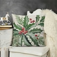 thumbnail image 2 of YINGXI Winter Throw Pillow Covers Christmas Pillow Cases Decorative Cushion Cases for Couch Living Room 18x18in, 2 of 5