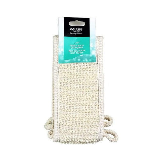 Equate Beauty Terry Back Scrubber