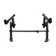 thumbnail image 4 of Extensión de soporte para teclado de 2 niveles, accesorio para instrumentos musicales, soporte de piano electrónico de hierro resistente, ancho, 4 of 8