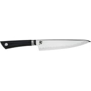 Shun Cutlery Sora Chef's Knife 8, Gyuto-Style Kitchen Knife, Ideal for All-Around Food Preparation, Authentic, Handcrafted Japanese , Professional Chef Knife, Black