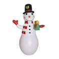 thumbnail image 1 of Muñeco De Nieve Inflable, Lindo Modelo De Muñeco De Nieve Navideño Para Jardín Al Aire Libre Y Patio, 1 of 9