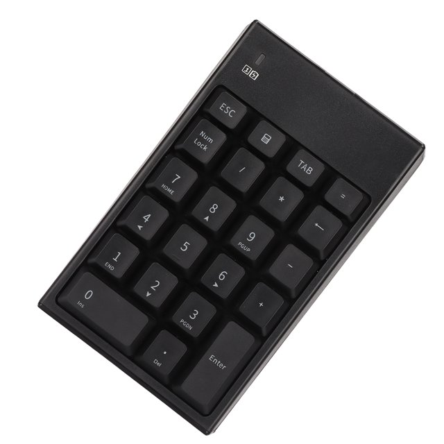 Teclado numérico USB, almohadilla numérica de material ABS de color negro inalámbrico de 2,4 GHz sin demora para computadora Ccdes No se aplica