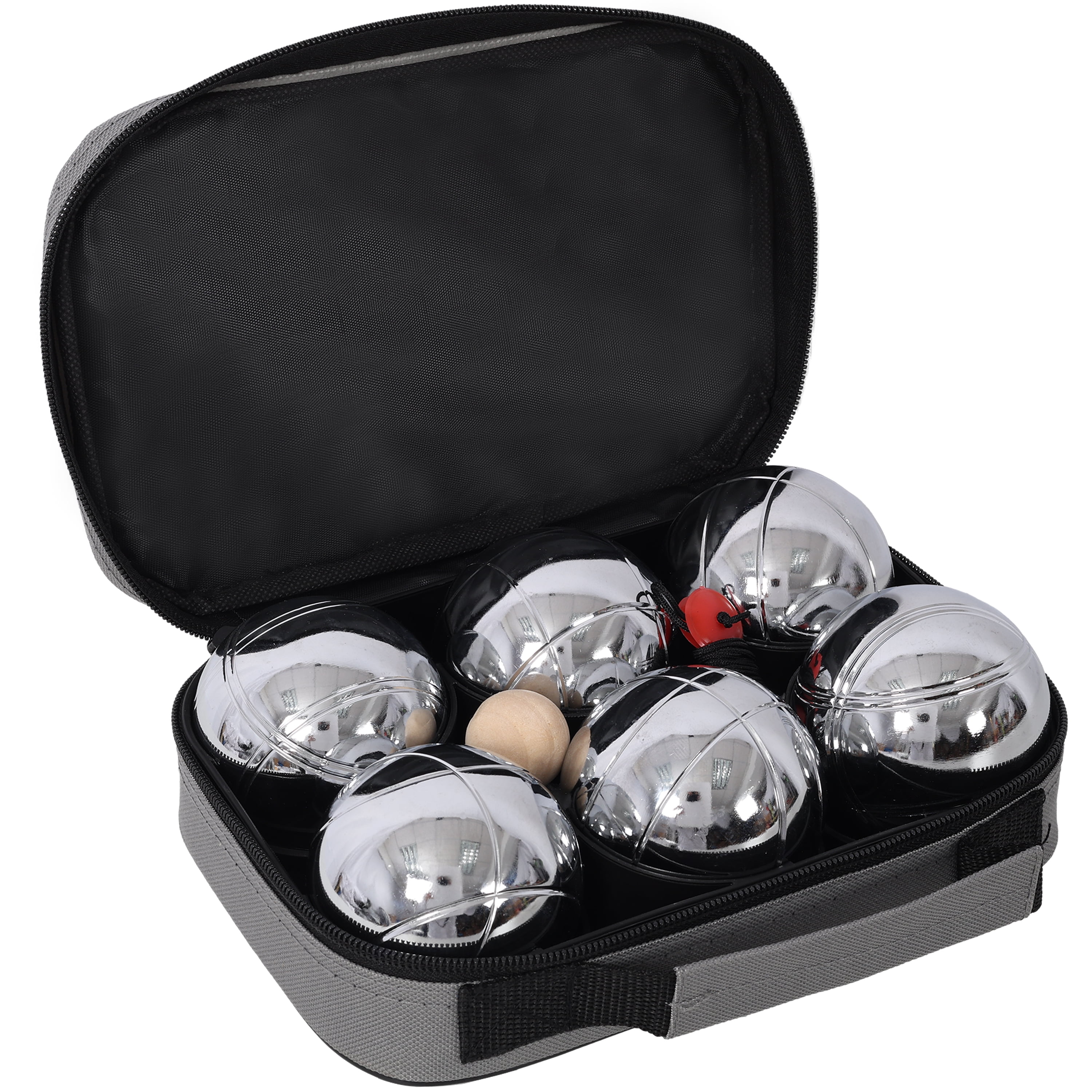 Boules Set Large Action Game, Outdoor, Beach, Lawn Backyard Family Party Games for Adults,