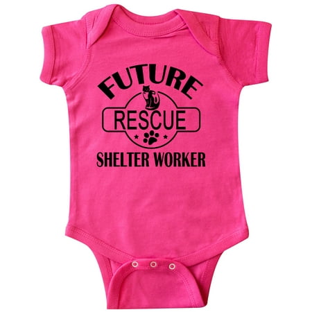 

Inktastic Future Rescue Shelter Worker Gift Baby Boy or Baby Girl Bodysuit