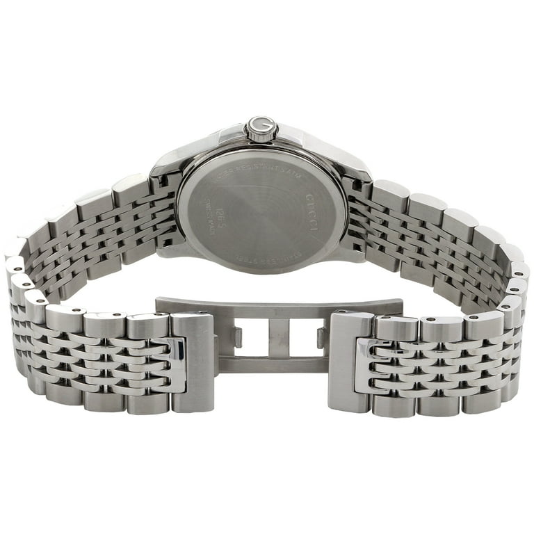 Gucci Ya126501 Diamond Watch G Timeless Ladies 27mm S. Steel