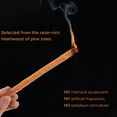 thumbnail image 4 of DECMAY 40 lbs Fatwood Fire Starter Sticks | 100% Natural Kindling Wood for Campfire, Stove, Fireplace, Bonfire, Grill – Pine Firewood for Easy Ignition, 4 of 20