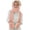 Pink, variant on Women's Stylish Versatile Scarf - Plush Bunny Ears Scarf Wrap W/Glove Pockets - Beige - OS