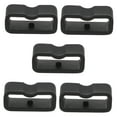 thumbnail image 4 of YUYUETIME 5Pack Watch Accessory for Men and Women Black Silicone Round Rings, 4 of 6