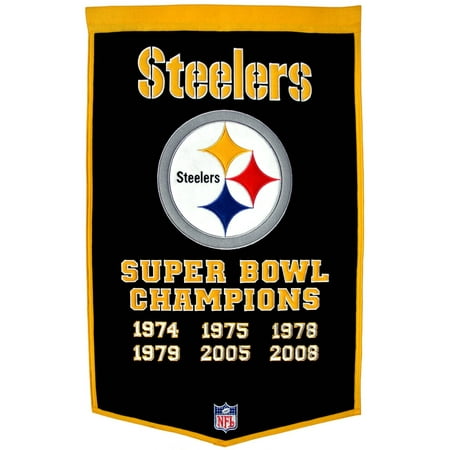 Super Bowl Dynasty Banner - Pittsburgh Steelers 24