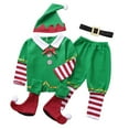 thumbnail image 3 of FDDMis Baby Girl Christmas Outfit Boys Christmas Size 7 Toddler Christmas Boy Newborn Boy Outfits Girl 4t Clothes Boys 12-18 Month Clothes 6 Months, Green 4-5 Years, 3 of 8