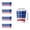 Paper Cup-B-24PCS, variant on 4th of July Flag Printed Disposable Tableware - Paper Plates Cups Convenient Patriotic Dining Supply for Independence Day Holiday Party Gathering