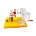 thumbnail image 3 of Elodie Hand Cranked Power Generator Wind Energy Conversion for Lab School Classroom 12cmx11cmx8.2cm, 3 of 8