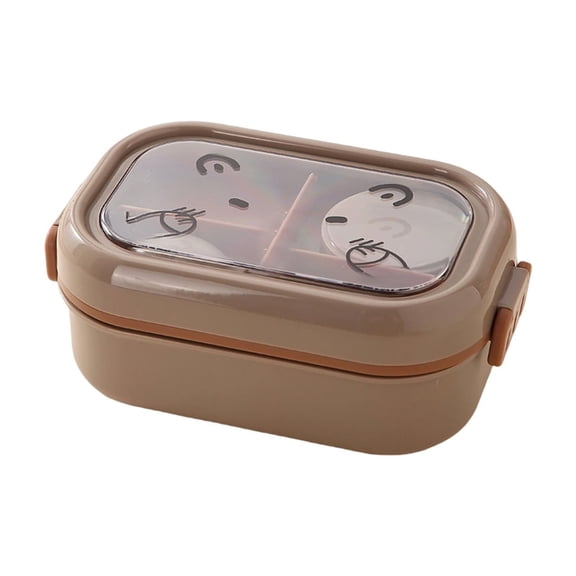Jubipavy Food Warmer Lunch Box Insulated And Sealed Portable Compartmented Lunch Box For Students And Office Workers That Can Be Microwaved