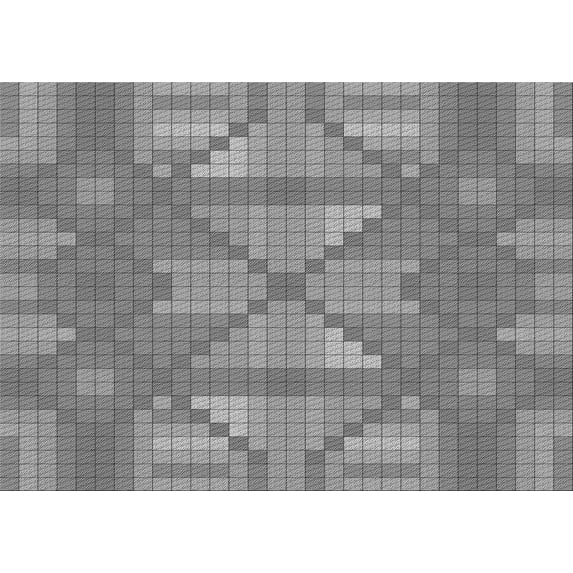 Ahgly Company Machine Washable Indoor Rectangle Transitional Dark Gray Area Rugs, 2' x 4'