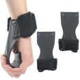 thumbnail image 1 of par de guantes de protección de palma para Fitness, mancuernas de banco de dominadas para hombre, muñequera de PVC, empuñaduras de refuerzo de fuerza para levantar pesas con muñequeras Namotu CPB-DE-HJJ-09, 1 of 5