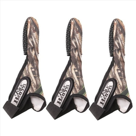 3X Casting Glove Finger Stall Protector Sea Fly Carp Fishing Camouflage 3x Finger Stall for Fishing Camouflage