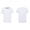 White, variant on 2Pcs Kids Girls Boys Summer Casual Short Sleeve Round Neck Cotton Soft T-Shirt School Uniform Tops White 7-8