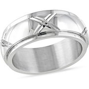 Men's Spinning Ring in Stainless Steel