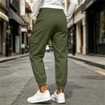 thumbnail image 5 of VBVC Women's Drawstring Cargo Jogger Pants , Y2K Parachute Trousers For Women , Ladies' Lightweight Athletic Pants with Pockets, Army Green , S-2XL, 5 of 5