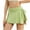 Green, variant on Lovskoo 2024 Tennis Skirts for Women with Pockets Shorts Quick Dry Athletic High Waisted Running Workout Skorts White