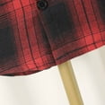 thumbnail image 6 of Lmnyox Toddler Girls Boys 2 Piece Athletic Outfits Plaid Button Down Hoodie Sweatshirt and Sweatpants Set Kid's Tracksuit, 6 of 7
