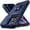 Blue, variant on Compatible with Moto G Stylus 5G 2024 Case Built in Slide Camera Lens Cover+Screen Protector+Finger Ring Holder Kickstand,Heavy Duty Shockproof Full Body Protective Phone Cover,Black