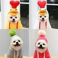 thumbnail image 3 of Pet Dog Hoodie Clothes, Funny Cute Chicken Shape Soft Skin-friendly Autumn Winter Warm Hooded Sweatshirt Apparel Costume for Puppy Kitten Dog Cat Cosplay, 3 of 8